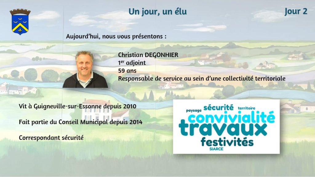 Christian DEGONHIER (1er adjoint)